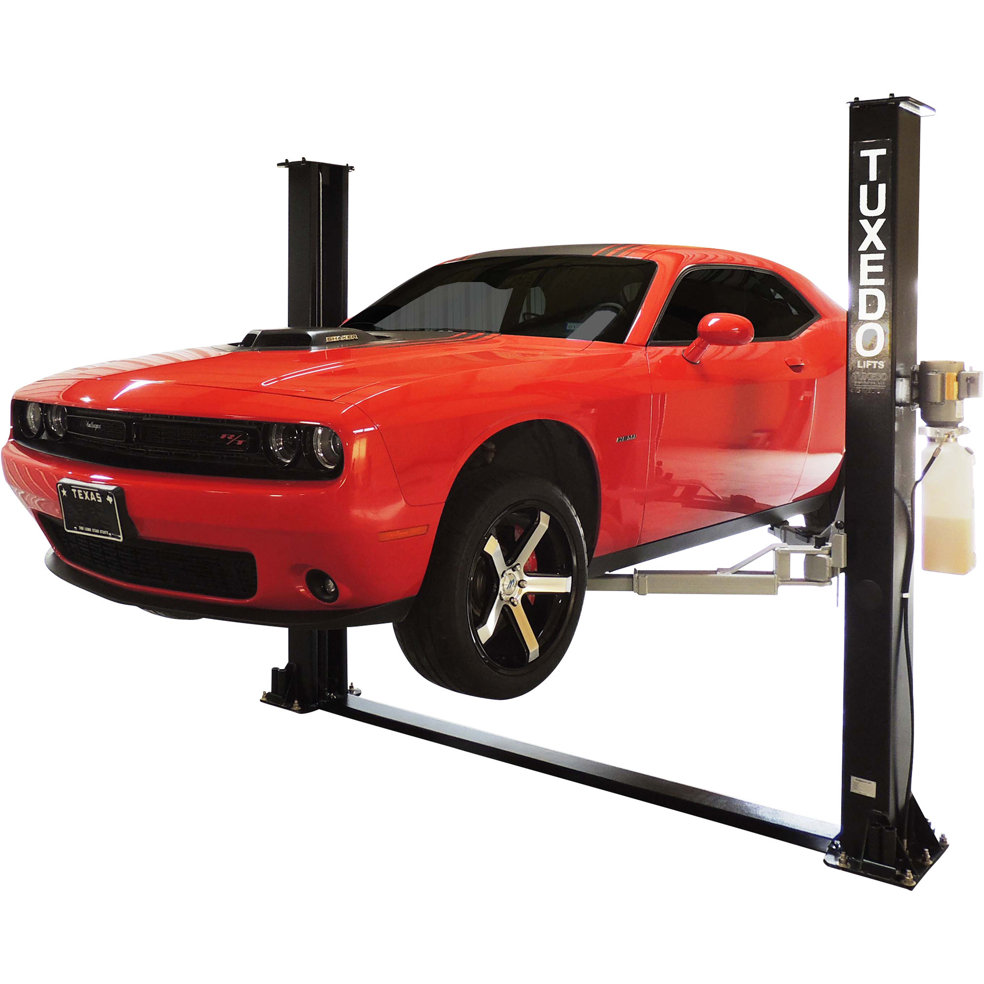 Tuxedo 2-Post Electric/Hydraulic Floor Plate Vehicle Lift, 9,000-Lb. Capacity, Model# TP9KF-TUX